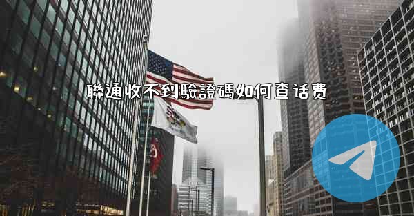 聯通收不到驗證碼如何查话费