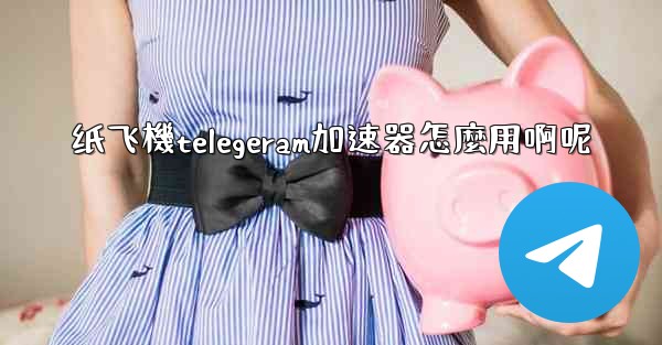 纸飞機telegeram加速器怎麼用啊呢