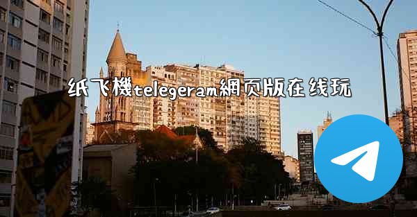 纸飞機telegeram網页版在线玩