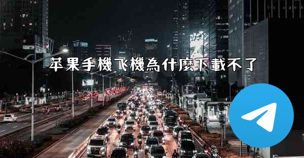 苹果手機飞機為什麼下載不了