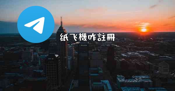 纸飞機咋註冊