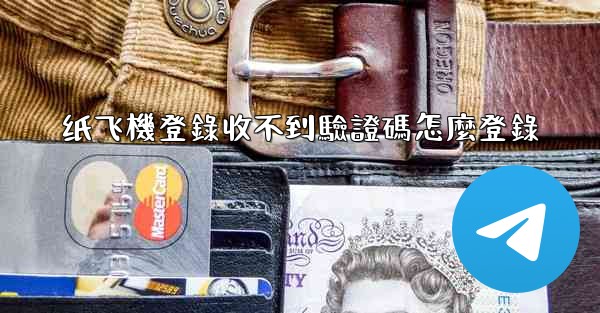 纸飞機登錄收不到驗證碼怎麼登錄