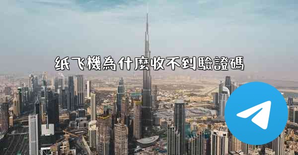 纸飞機為什麼收不到驗證碼