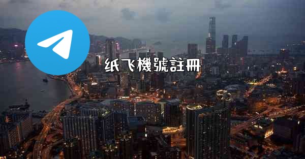 纸飞機號註冊