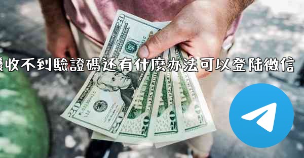 飞機收不到驗證碼还有什麼办法可以登陆微信