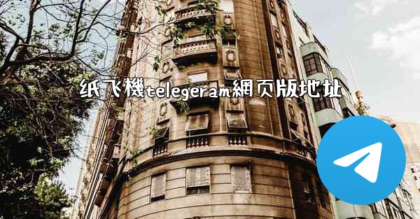 纸飞機telegeram網页版地址