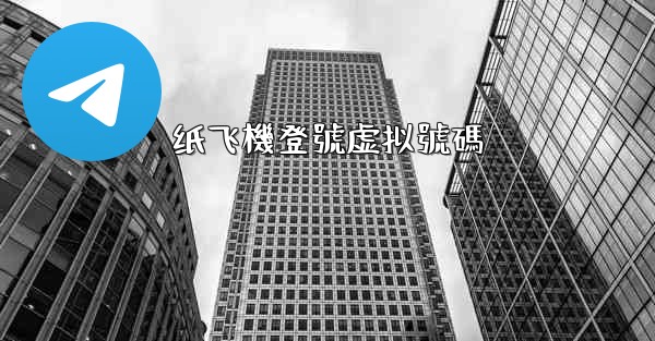 纸飞機登號虚拟號碼