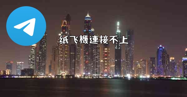 纸飞機連接不上
