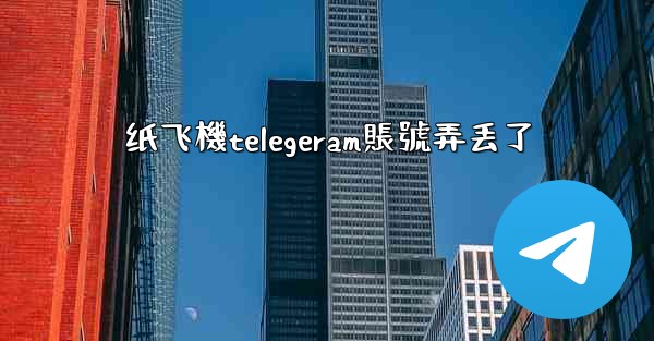 纸飞機telegeram賬號弄丢了