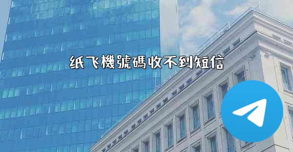 纸飞機號碼收不到短信