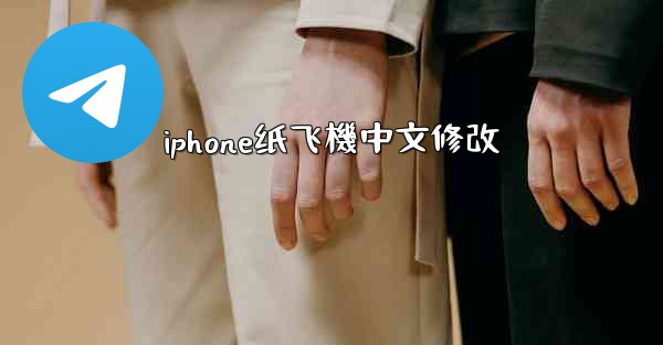 iphone纸飞機中文修改