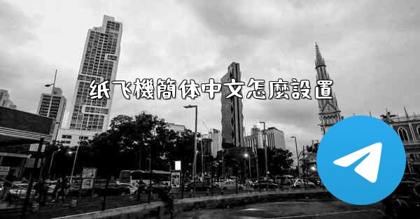 纸飞機簡体中文怎麼設置