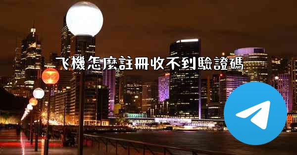 飞機怎麼註冊收不到驗證碼