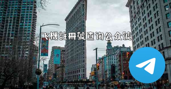 飞機註冊號查询公众號