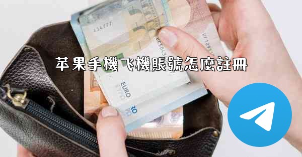 苹果手機飞機賬號怎麼註冊