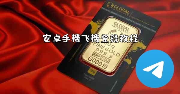 安卓手機飞機登錄教程