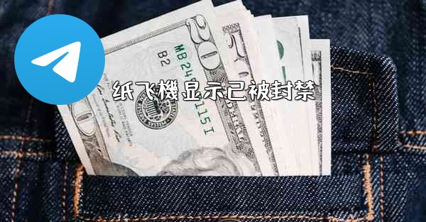 纸飞機显示已被封禁